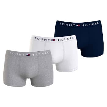 Tommy Hilfiger Tommy Hilfiger 3P Original Trunks Hvit/Grå bomull Large Herre