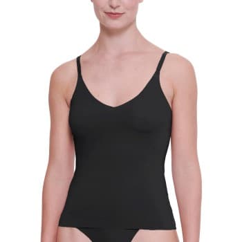Sloggi Sloggi ZERO Feel 2 0 Spaghetti Top Svart Small Dame