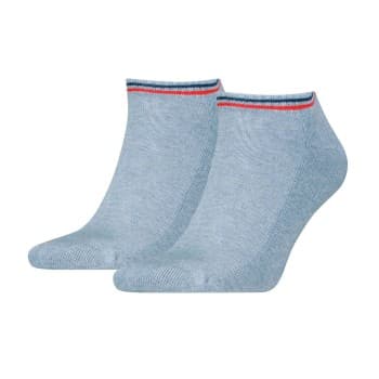 Tommy Hilfiger Tommy Men Uni TJ Iconic Sneaker Sock Strømper 2P Blå bomull Str 35/38