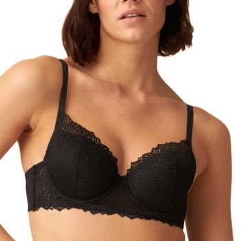 Naturana NATURANA BH Friday Padded Underwired Bra Svart polyamid D 90 Dame