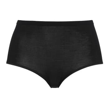 Damella Truser High Waist Maxi Brief Svart merinoull 48 Dame