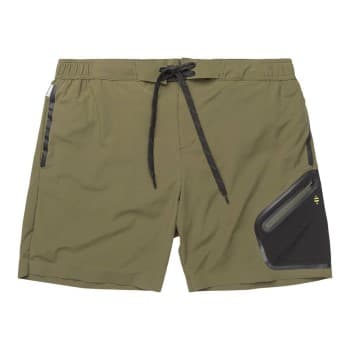 Panos Emporio Panos Emporio Badebukser Tech Boardshorts Mørkgrørnn polyamid Large Herre