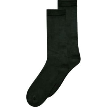 Resteröds Strømper 2P Tennis Socks Mørkgrørnn Str 40/45 Herre