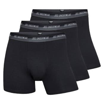 Jbs JBS 3P Hemp Tights Boxers Svart økologisk bomull Small Herre