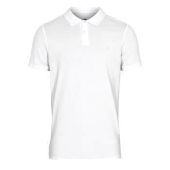 JBS of Denmark JBS of Denmark Polo Pique T-shirt Hvit Small Herre