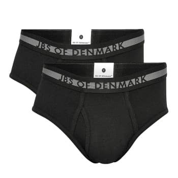 JBS of Denmark JBS of Denmark 2P Men Briefs Svart Large Herre
