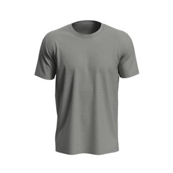 Stedman Stedman Unisex Lux T Gråmelerad bomull 5XL