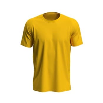 Stedman Stedman Unisex Lux T Sennepsgul bomull 3XL