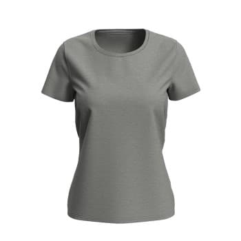 Stedman Stedman Women Lux T Gråmelerad bomull 3XL Dame