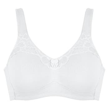 NATURANA BH Molded Cotton Soft Bra Hvit bomull D 100 Dame