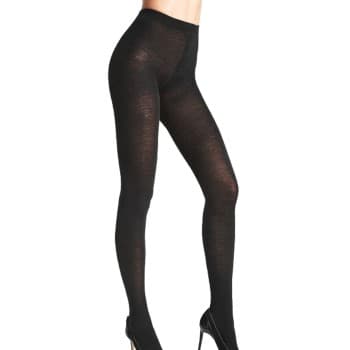 Decoy Strømpebukser Doubleface 110 DEN Tights Svart S/M Dame