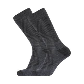 Dovre Dovre Strømper 2P Organic Wool Terry Socks Mørkgrå Str 44/47 Herre