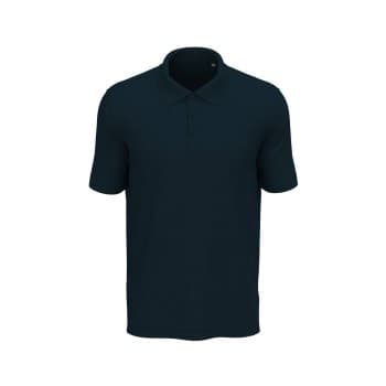 Stedman Lux Short Sleeve Polo Marine bomull 3XL Herre