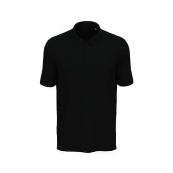 Stedman Lux Short Sleeve Polo Svart bomull 5XL Herre