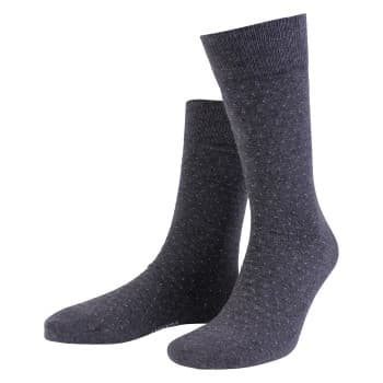 Amanda Christensen Amanda Christensen Strømper True Ankle Dot Sock Antracit Str 47/50 Herre