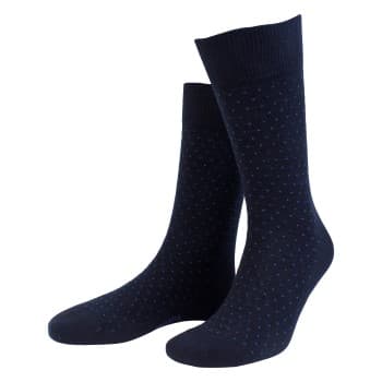 Amanda Christensen Amanda Christensen Strømper True Ankle Dot Sock Marine Str 39/42 Herre