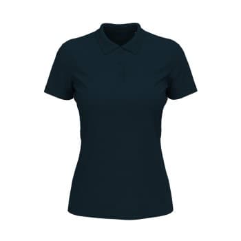Stedman Lux Short Sleeve Polo For Women Marine bomull XX-Large Dame