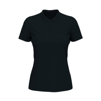 Stedman Lux Short Sleeve Polo For Women Mørkblå bomull 3XL Dame