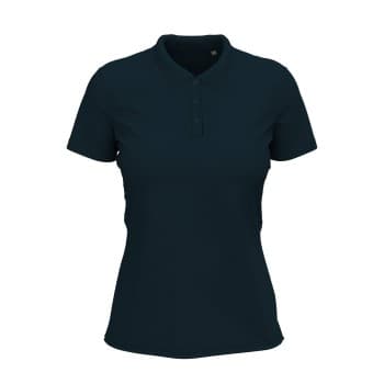 Stedman Claire Short Sleeve Polo Marine ringspunnet bomull XX-Large Dame