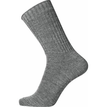 Egtved Egtved Strømper Wool Ribbed Sock Lysgrå Str 45/48