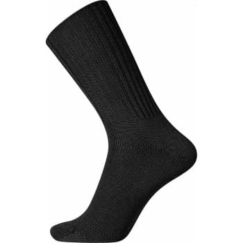 Egtved Egtved Strømper Wool Ribbed Sock Svart Str 45/48