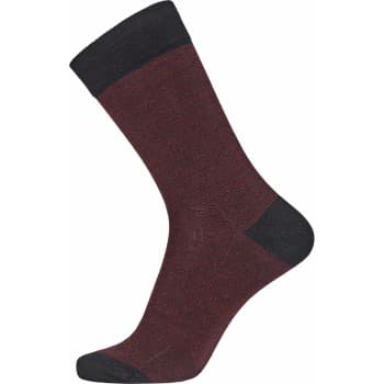 Egtved Egtved Strømper Twin Wool Cotton Sock Rød Str 45/48