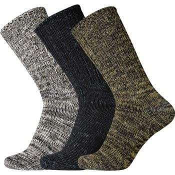 Egtved Egtved Strømper 3P Multi Colour Socks Mixed Str 40/45 Herre