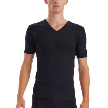 Jbs JBS Basic Original V-neck T-shirt Svart bomull XX-Large Herre