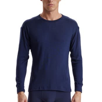 Jbs JBS Wool Long Sleeve T-Shirt Marine ull XX-Large Herre