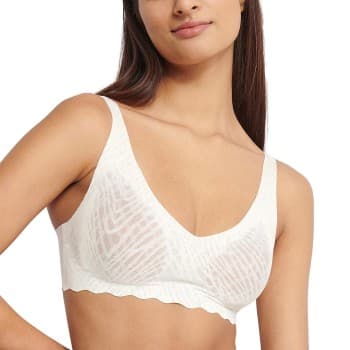 Sloggi Sloggi BH ZERO Feel Bliss Soft Bra Hvit L+ Dame