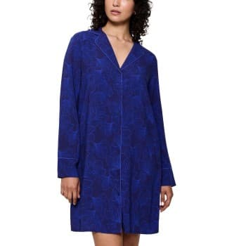 Triumph Triumph Boyfriend Fit Nightdress Mørkblå viskose 44 Dame
