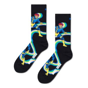 Happy Socks Happy socks Strømper Marvel X-Men Cyclops Sock Svart bomull Str 41/46