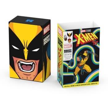 Happy Socks Happy socks Strømper 3P Marvel X-Men Gift Set Gul bomull Str 41/46