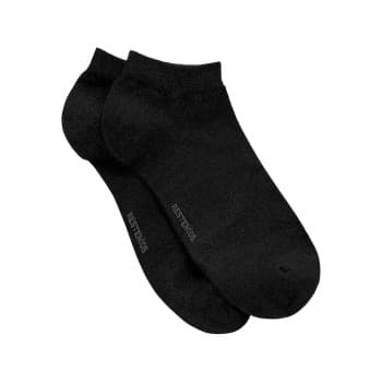 Resteröds Resteröds Strømper 5P Organic Ankle Socks Svart Str 40/45