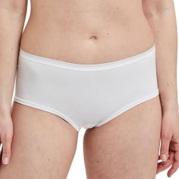 Decoy Decoy Truser 5P Hipsters Hvit økologisk bomull XX-Large Dame
