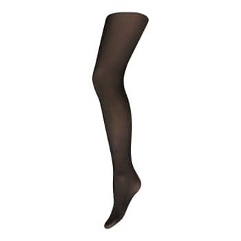 Decoy Decoy Strømpebukser Fleece 280 Denier Tights Svart polyester S/M Dame