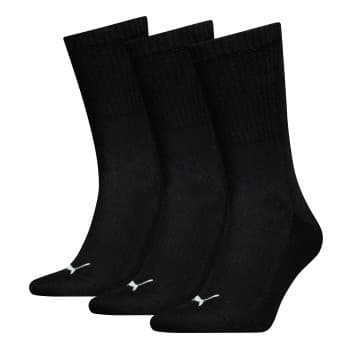 Puma Puma Strømper 3P Cushioned Next Crew Socks Svart Strl 35/39