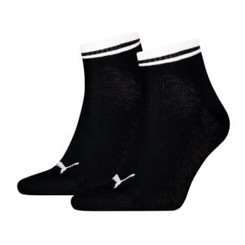 Puma Puma Strømper 2P Heritage Quarter Socks Svart Str 39/42