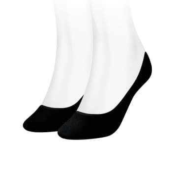 Tommy Hilfiger Strømper 2P Women Invisible Footie Socks Svart Str 35/38 Dame