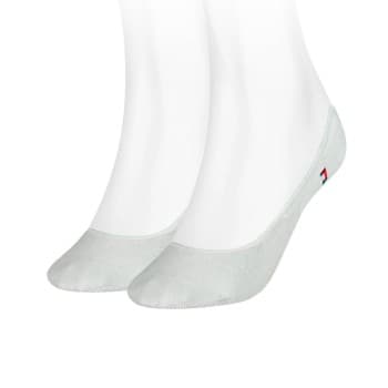 Tommy Hilfiger Strømper 2P Women Invisible Footie Socks Hvit Str 35/38 Dame