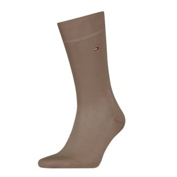 Tommy Hilfiger Strømper Premium Fil D Ecosse Socks Brun Str 43/44 Herre