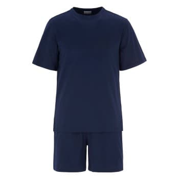 Damella Edward Short Sleeve Pyjamas Marine bomull XX-Large Dame
