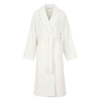 Damella Damella Unisex Torekov Robe Hvit bomull X-Small Dame