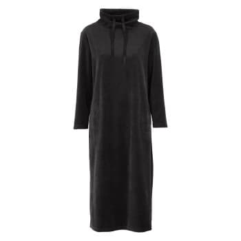 Damella Damella Velour Cosy Dress Svart X-Large Dame