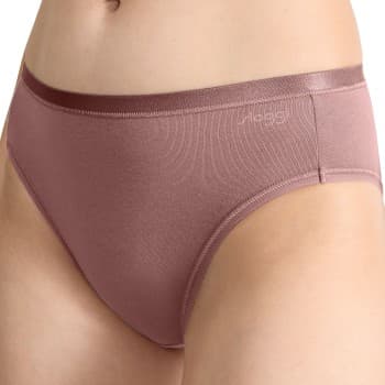 Sloggi Truser 3P GO Daily Cotton Tai Mørkrosa bomull X-Small Dame