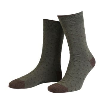 Amanda Christensen Amanda Christensen Strømper True Dot Ankle Sock Oliven Str 43/46