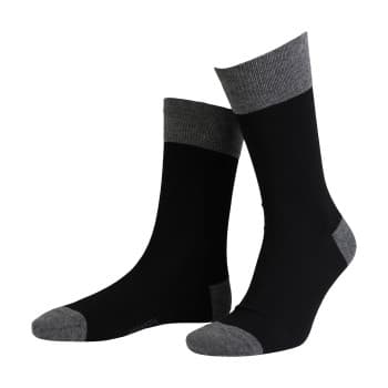 Amanda Christensen Strømper True Contrast Ankle Sock Svart Str 39/42