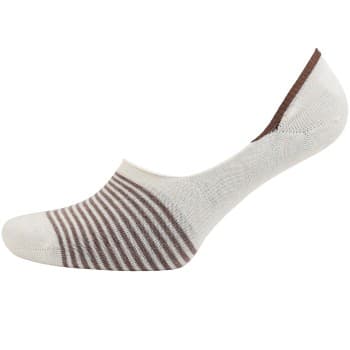 Amanda Christensen Amanda Christensen Strømper True Stripe Invisible Sock Hvit Str 43/44