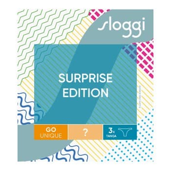 Sloggi Sloggi Truser 3P GO Unique Tanga Mixed bomull Medium Dame