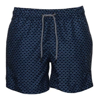 Esprit Reyes bay Woven Shorts Badebukser Marine mønster polyester Large Herre